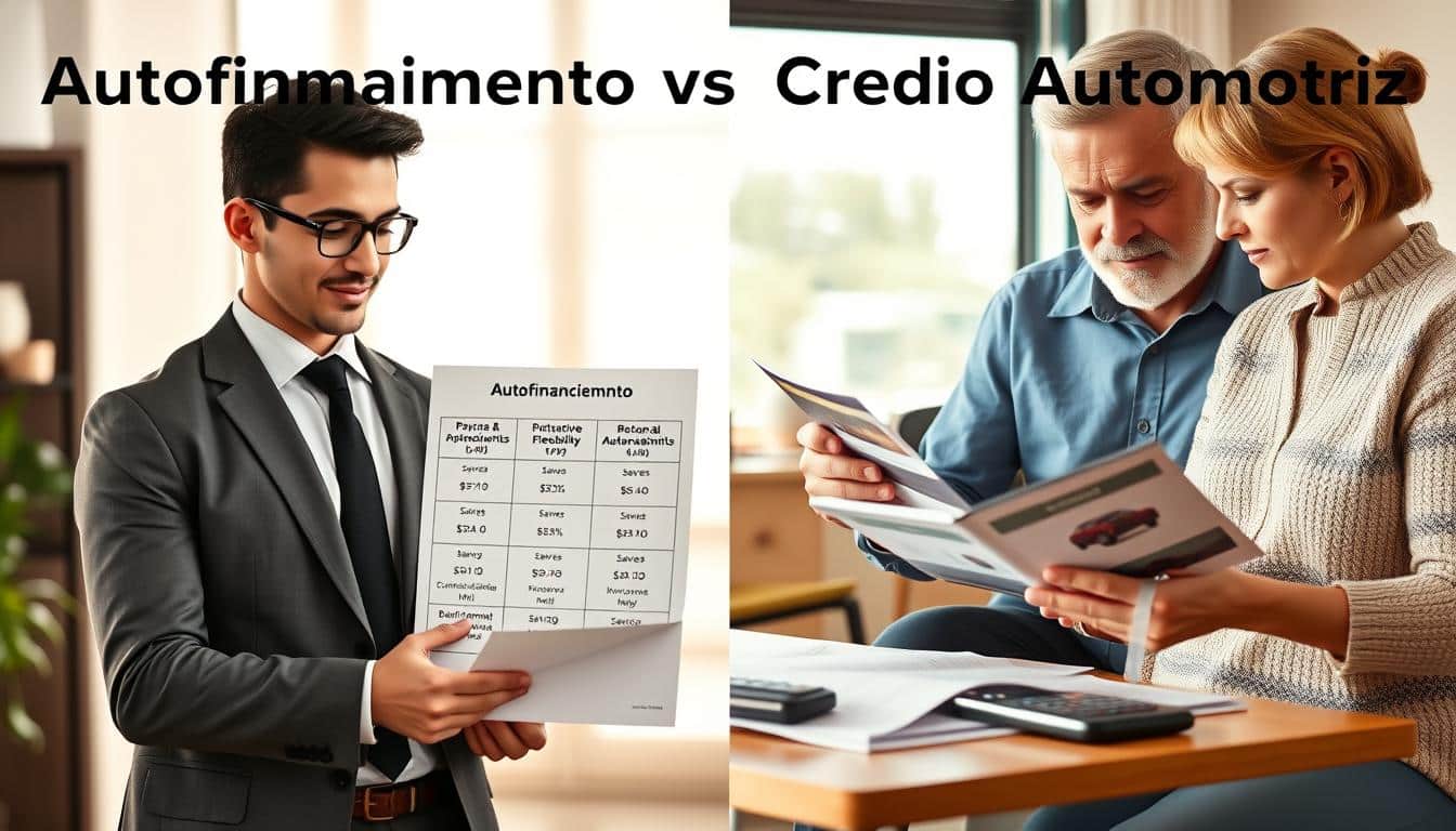 autofinanciamiento vs crédito auto